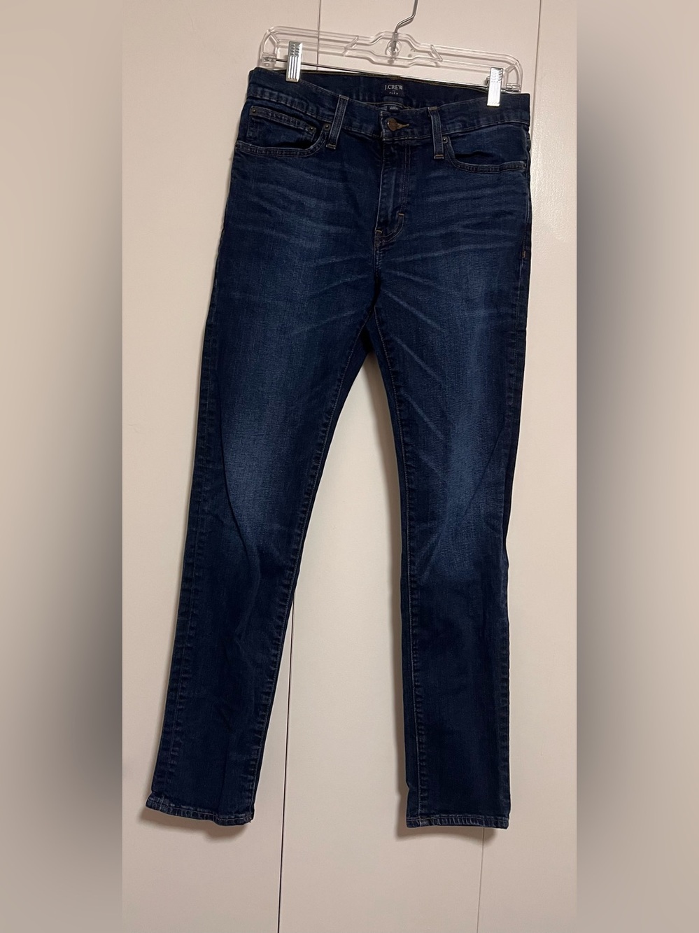 J.Crew Men’s Signature Flex Slim Fit Jeans 30x32 Dark Wash Style AA018